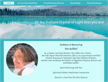 Tablet Screenshot of crystalsoflight.com